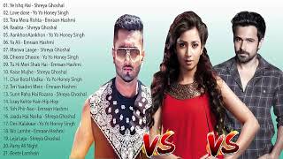 Top Songs Of Shreya Ghoshal Yo Yo Honey Singh Emraan Hashmi geo- Jukebox 2018