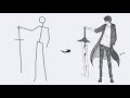 How To Draw Sung Jin Woo Full Body Out Of Stick Man Easy Step By Step