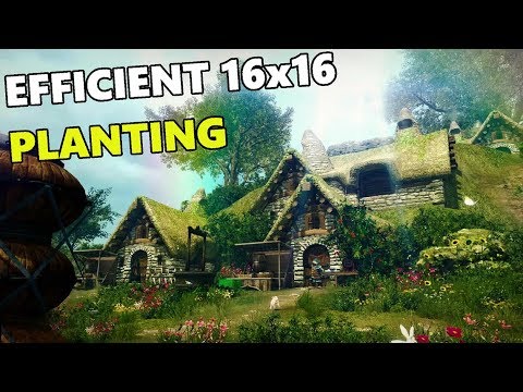 Archeage Unchained - Efficient 16 x 16 Tree Planting