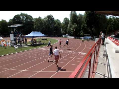 110 m ppł. Finał gimnazjady B-stok 04.06.2016 Daniel KACHNOWSKI