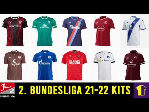 2. Bundesliga 21-22 Kit Overview - All Leaked & Released Kits