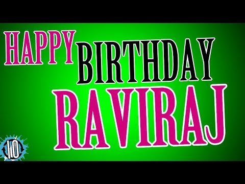 HAPPY BIRTHDAY RAVIRAJ! 10 Hours Non Stop Music & Animation For Party Time #Birthday #Raviraj