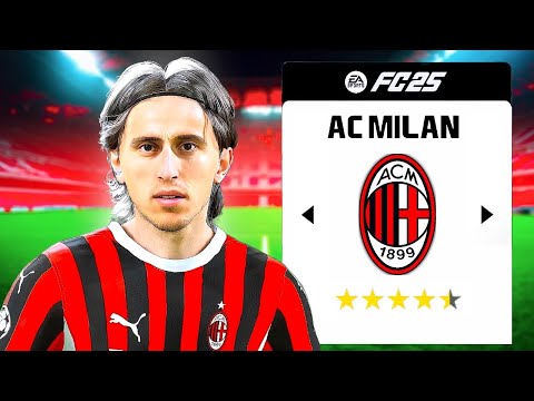 I Rebuilt AC Milan with Luka Modrić