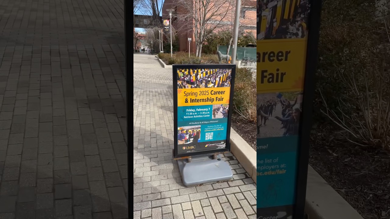 🚀 Exploring Opportunities at the UMBC Job & Internship Fair! 🎯💼 #umbc #jobfair #internship #usa