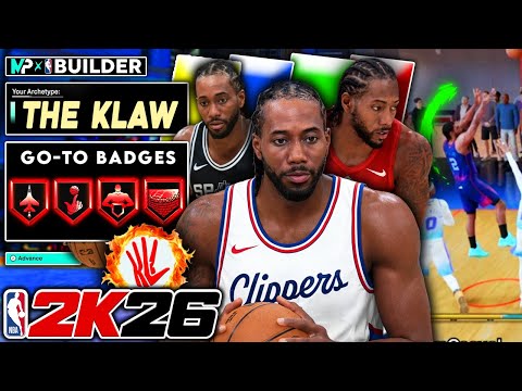 The Most Realistic Kawhi Leonard "The Klaw" Build in NBA 2K26 *Optimized To Last All Year*