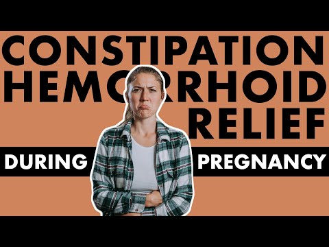 Natural Remedies for CONSTIPATION During Pregnancy & HEMORRHOID Home Remedies