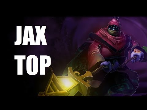 JAX HARD Carries Vs Gangplank TOP LINE Patch 8.7 league of legends