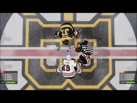 NHL 20 - Boston Bruins vs Chicago Blackhawks - Gameplay (PS4 HD) [1080p60FPS]