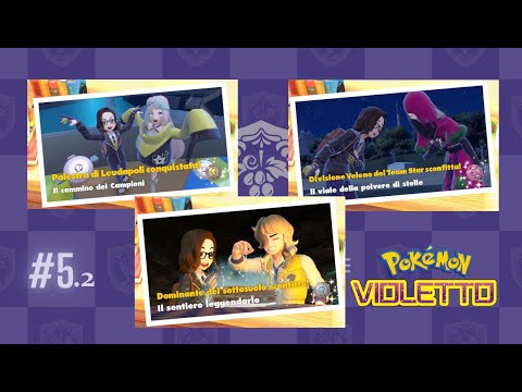 PALESTRA di LEUDAPOLI, DOMINANTE del SOTTOSUOLO, DIVISIONE VELENO - #pokemon VIOLETTO blindrun[#5.2]