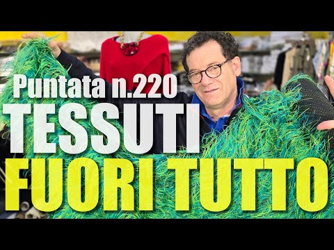 🇮🇹 EP.220 – Tessuti Italiani in Stock | Vendita a Metro @loscampolo