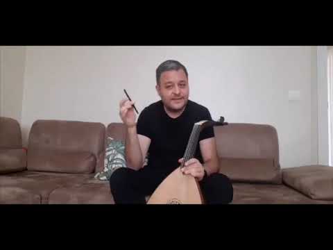 Ud dersi 1-Ders- (Ud hakkında temel bilgiler)Turkish Oud Player Oud Lesson 1-Türker SANCAK