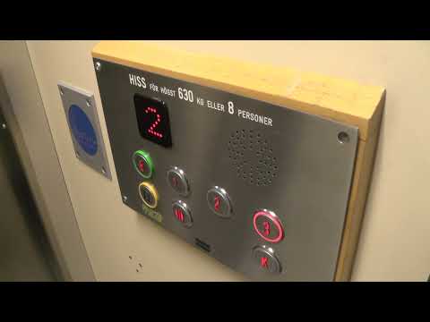 DEVE (MB: KONE) Hydraulic Elevator @ Gröndalsvägen 15, Stockholm, Sweden!