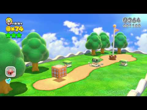 Super Mario 3D World 4-4 Speedrun - Time: 38 (Former WR)