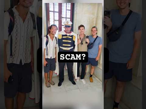 Would you give these Tunisian guards money? 🇹🇳