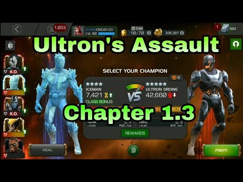 Ultron's Assault Chapter 1.3 - Variant (Marvel Contest Of Champions)