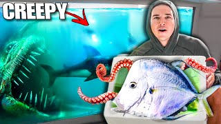 Catching CREEPY FISH At Night For My Aquarium...
