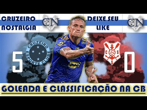 DEU SHOW 🔥 SERGIPE 0 X 5 CRUZEIRO - COPA DO BRASIL | GOLS E MELHORES MOMENTOS