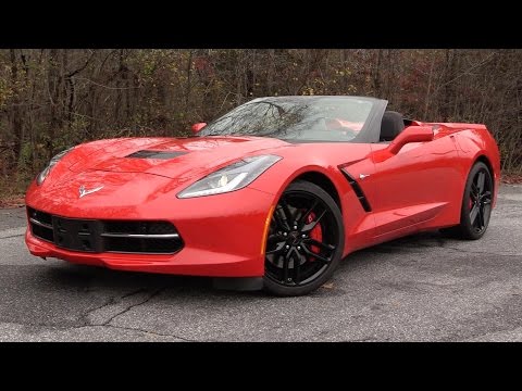 2016 Chevrolet Corvette Stingray Z51 Convertible Start Up, Road Test, and In Depth Review