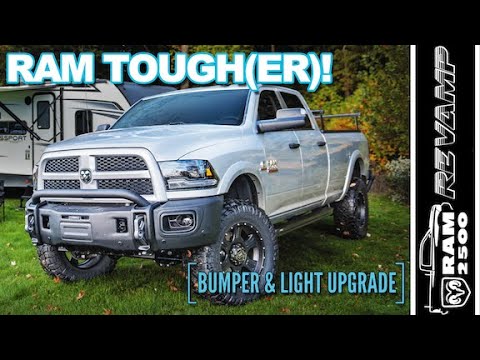 Beefier Bumper Upgrade! Ram 2500 Cummins Diesel Project (Ep. 11)