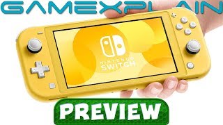 We Played with the Nintendo Switch Lite! - Hands-On PREVIEW