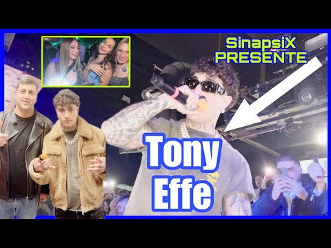 TONY EFFE for SETAI CLUB 🎤 by SINAPSIX! 🎼WITH BACKSTAGE FINALE!! ALTERNATIVE NIGHT! #tonyeffe #trap