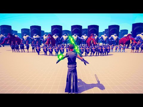 BILLY THE HERO vs ALL FACTIONS MELEE ARMIES - TABS - Totally Accurate Battle Simulator