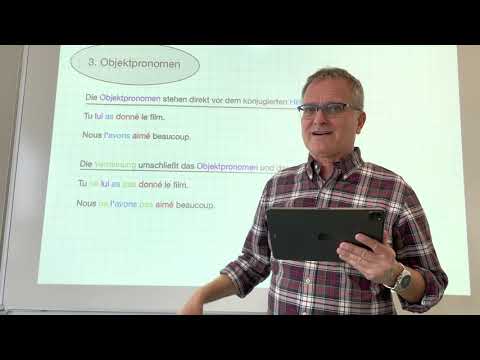 Das passé composé mit dem Hilfsverb "avoir" (2021)