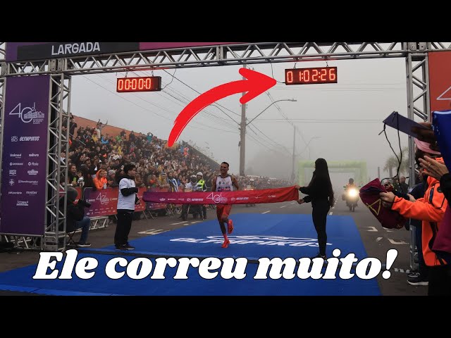 Ele DESTRUIU o RECORDE da PROVA