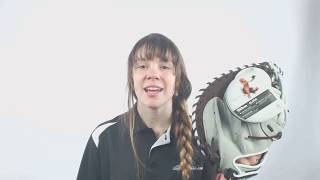 Video thumbnail: Wilson Aura 33" Fastpitch Softball Catcher's Mitt: WTA09RF18FPCM