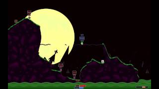 Hedgewars Gameplay Video