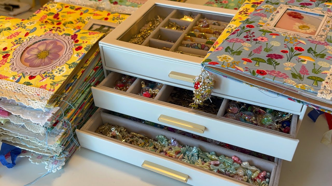 Easiest Way To Add Charms To A Journals&Let’s Pack One Up |Almost done with my 40 journal collection