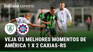MELHORES MOMENTOS: AMÉRICA 1 X 2 CAXIAS-RS | COPA SUL-SUDESTE