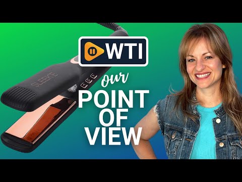 Sleek’e Hair Infrared 2"" wide Flat Iron Professional Ceramic Tourmaline-Infused Titanium Straightener (2inch - WTI product video review
