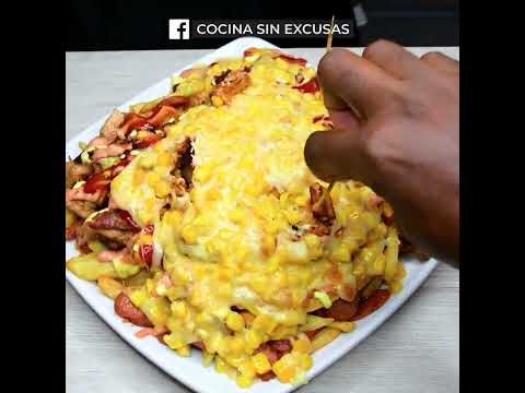 How to make homemade Salchipapa | Easy recipes