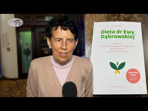 Dr Ewa Dąbrowska - lekarka i autorka diety warzywno-owocowej