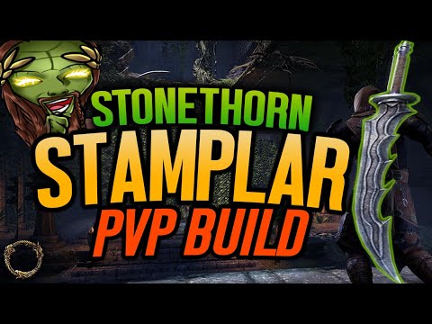[ESO] Stamplar PVP Build & Gameplay | STONETHORN