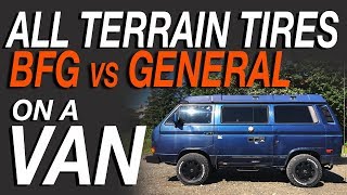 BEST All Terrain Tires For Van Life - Living The Van Life