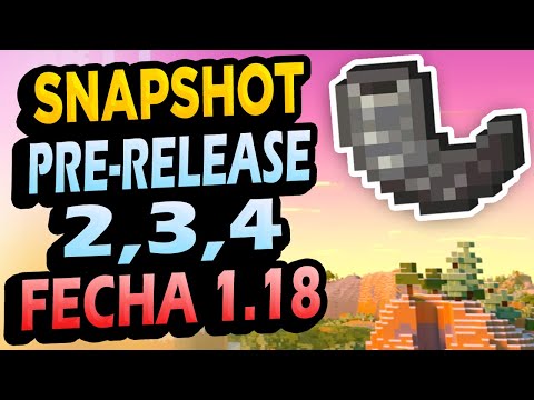 🗓 DATE 1.18 👉 Minecraft Pre-Release 2, 3 and 4 Goat Horn in 1.19?