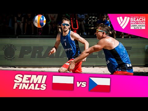 Łosiak/Bryl vs. Perusic/Schweiner - Semi Finals Highlights Uberlandia 2023 #BeachProTour