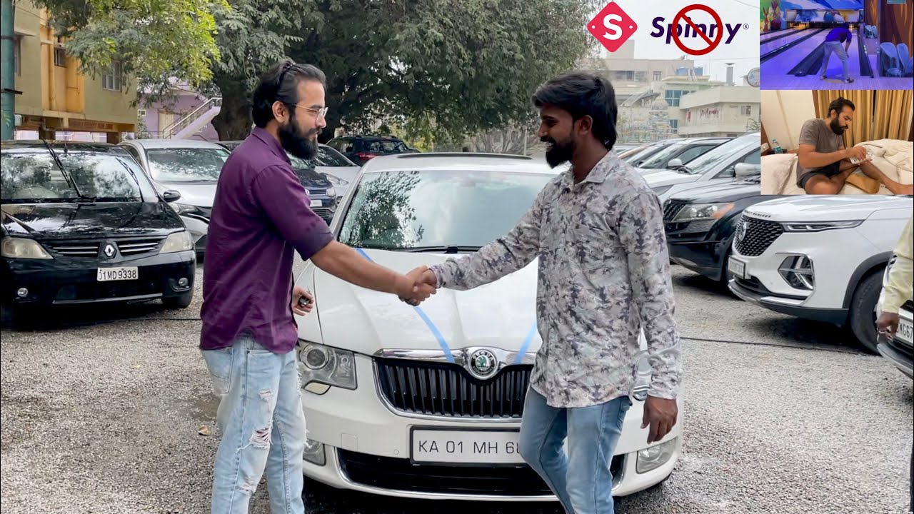 TAKING DELIVERY OF SKODA SUPERB in HJC Cars Pvt Ltd | Second Hand Cars in Bangalore