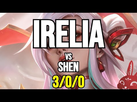 Challenger EUW Irelia VS Shen - 3/0/0 !