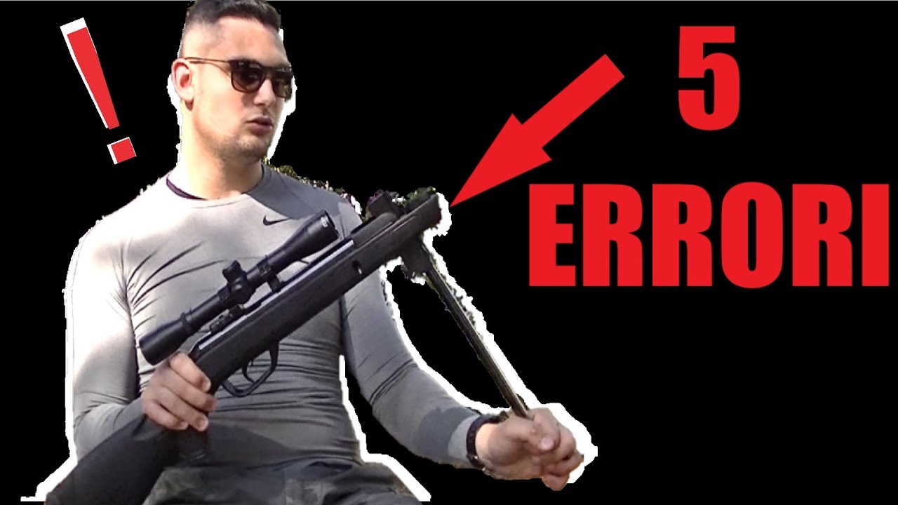 5 ERRORI da NON commettere quando compri una CARABINA