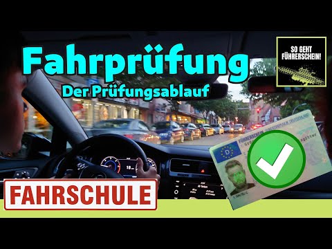 Driving test test drive - The test procedure - ALL of this awaits you! - Driving license