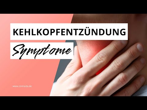 Stimme weg? Typische Symptome einer Kehlkopfentzündung