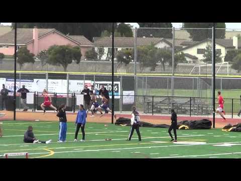 JVB 400m vs Fountain Valley 4-22-15 - Los Alamitos Boys