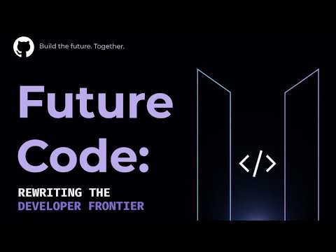 Video Thumbnail: Future Code: Rewriting the Developer Frontier
