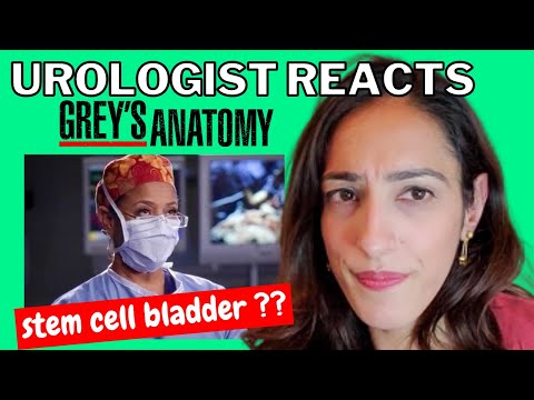 Urologist Reacts to GREY'S ANATOMY Stem cell bladder?! | How to STOP Bladder LEAKAGE?