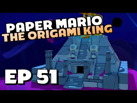 THE TEMPLE OF SHROOMS! - Part 51 - Paper Mario: The Origami King 100% Walkthrough