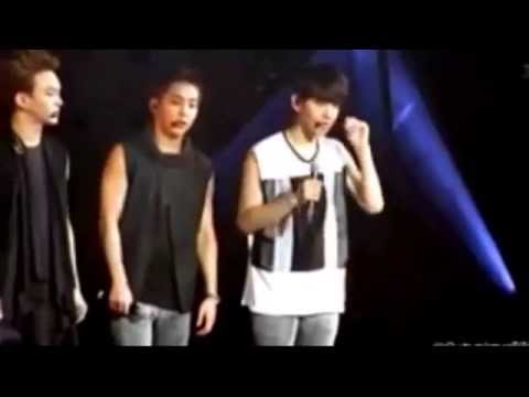 [Fancam] 140718 EXO Baekhyun  Intro + Ending Talk @ The Lost Planet Concert In Shanghai