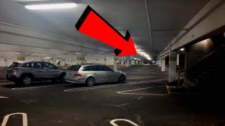 I saw a Unknown Creature in the Parking Lot, Scary monster caught on tape